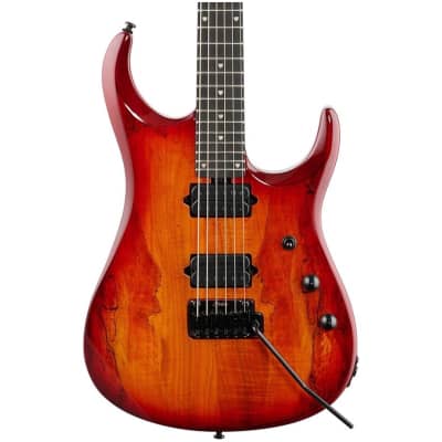 Sterling by Music Man JP 150 DiMarzio 2021 Blood Orange Burst - b