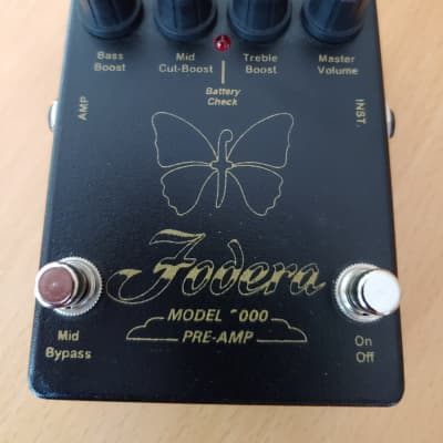 Fodera Model 2000 Bass Pedal Pre-Amp | Reverb