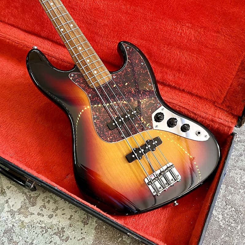 CIJ Fender 62 Jazz Bass JB62 1999 - Sunburst original