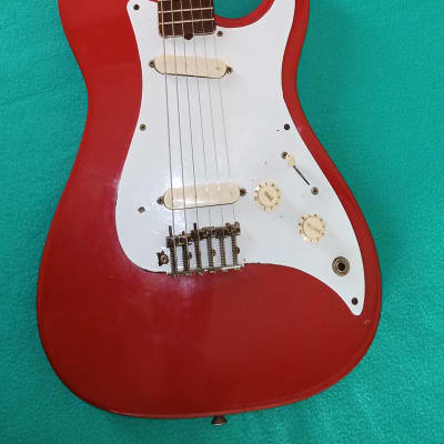 Fender Bullet S-1 with Rosewood Fretboard Vintage Original Production USA Fullerton Made Dakota Red 1981 - 1982 Red image 4