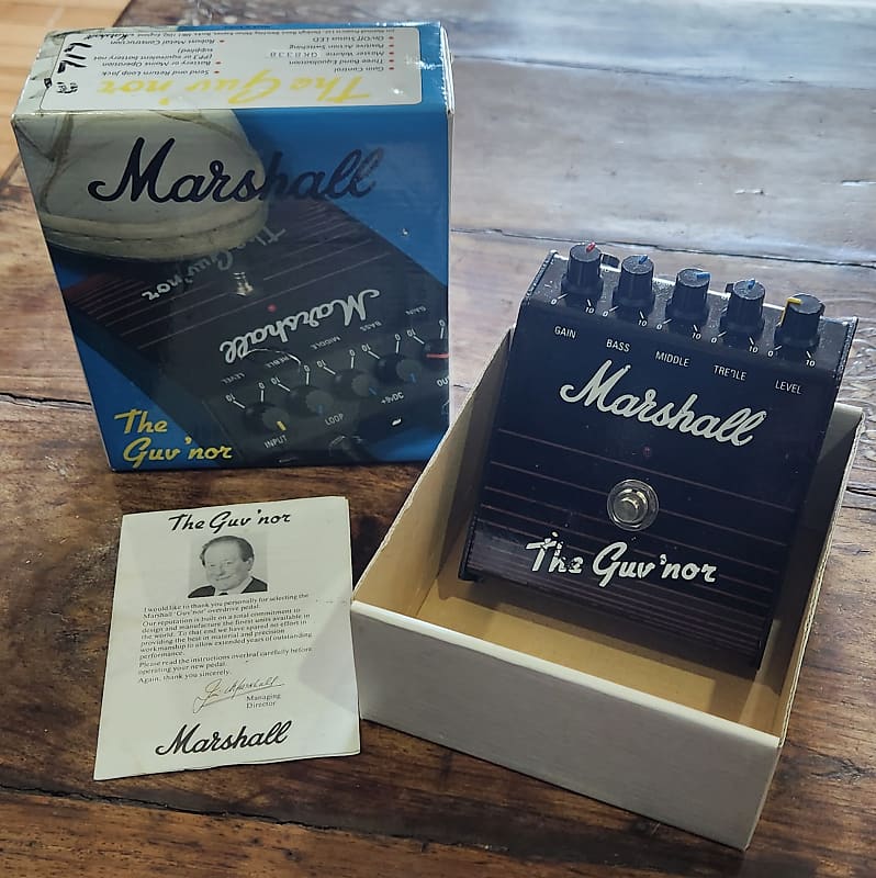 Marshall　Guv'nor Marshall Guv'nor Re-Issue Pedal | Long & McQuade