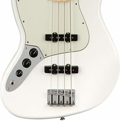 Fender Player Jazz Bass, Maple, Left Handed - Polar White image 1