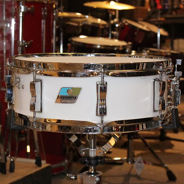 1970s Ludwig Vistalite "Jazz Festival" 5x14" 8-Lug Snare Drum with Single-Color Finish image 1