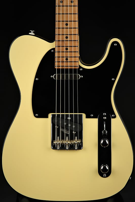Suhr Eddie's Guitars Exclusive Roasted Classic T Paulownia - Vintage Yellow image 1
