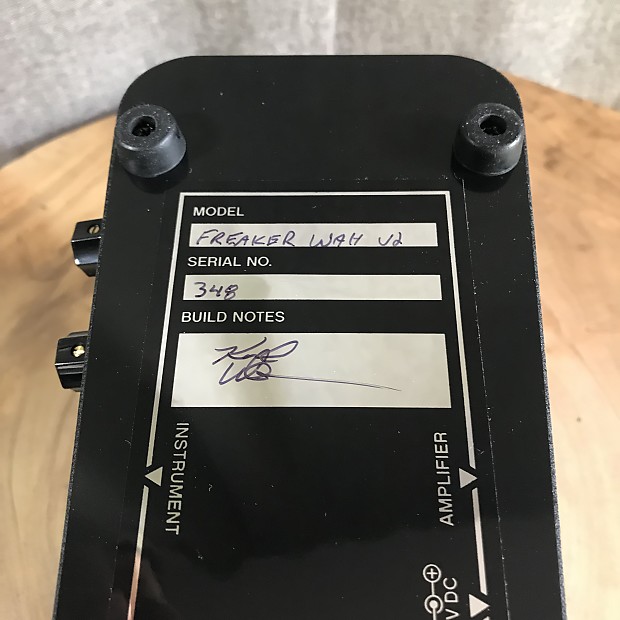 Wilson effects Freaker Wah ワウ PARAPEDAL Wilson Effects Freaker Wah V2 with LED - Tycobrahe Parapedal
