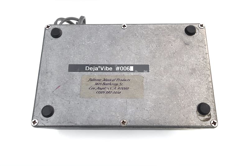 Vintage 90's Fulltone Deja'Vibe - First Issue Serial #006x