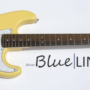Blueline Guitars Strat 2015 Yellow Flat image 1