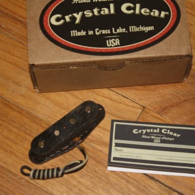 Handwound Crystal Clear Aged '51 P-Bass Pickup for vintage Fender Precision Bass image 3