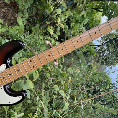 1983 Fender Elite Precision Bass I - Maple Fretboard - Brown Tobacco Sunburst OHSC image 5