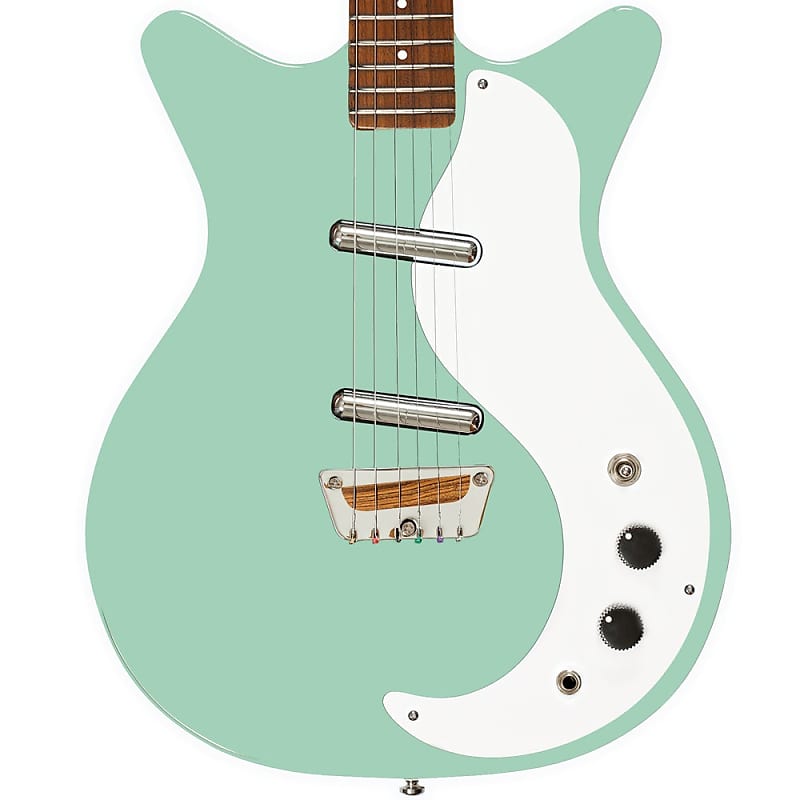 Danelectro The 'Stock '59' Electric Guitar ~ Aqua | Reverb