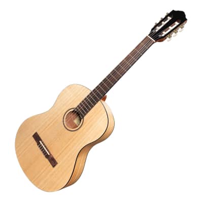 Martinez 'Slim Jim' Full Size Student Classical Guitar Pack with Built In Tuner (Mindi-Wood) image 4