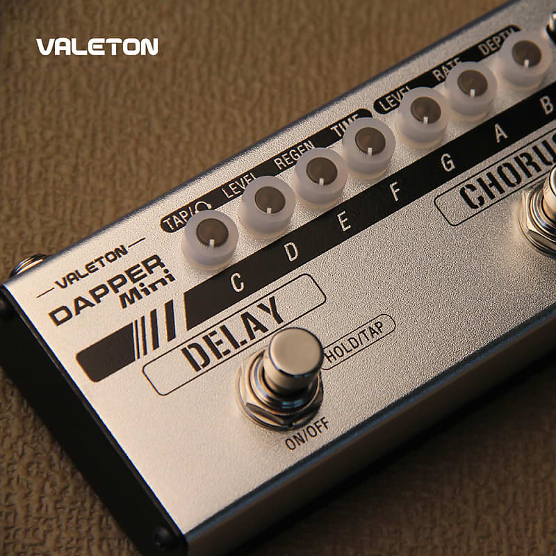 Valeton MES-1 Dapper Mini Multi Effects Strip pedal