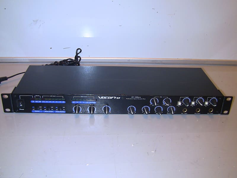 ■VOCOPRO   DA-1000Pro カラオケミキサー Amazon.com: VocoPro DA-1000 Pro Professional 3 Mic Digital