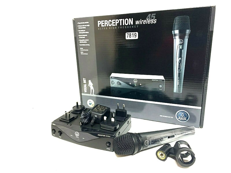 AKG WMS45 Perception Wireless Microphone Vocal Set A 3251H00010