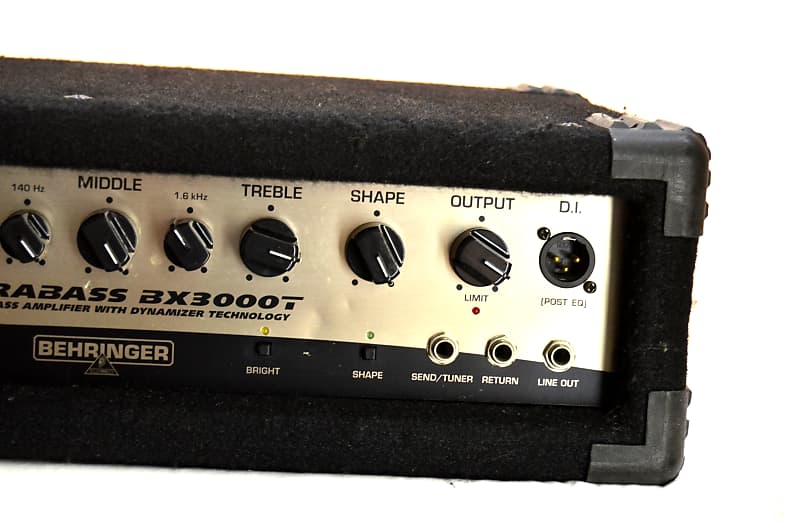 BEHRINGER　ウルトラベースBX3000T BEHRINGER ULTRABASS BX3000T AMPLIFIER USER MANUAL | ManualsLib