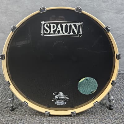 Spaun Hybrid Series Drum Set 15-18-26 2018 - Maple/Acrylic image 3