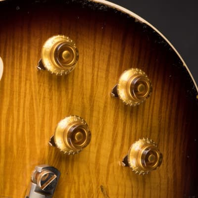 Gibson Custom Shop Made 2 Measure Murphy Lab '59 Les Paul Standard Murphy Painted Ultra Heavy Aged Kindred Burst/NOS image 16