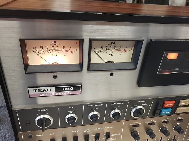 Rare!! Teac A-860 Esoteric Three Head Cassette Deck - TOTL - DBX