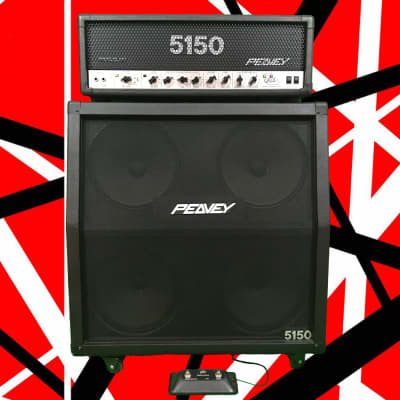 PEAVEY 5150 Eddie Van Halen EVH Signature/Script Half Stack 120 