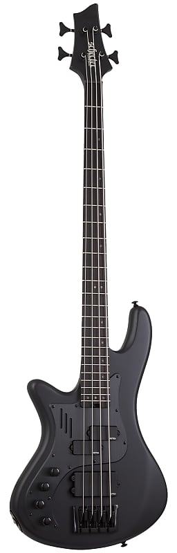 Schecter Stiletto-4 Stealth Pro LH Satin Black image 1