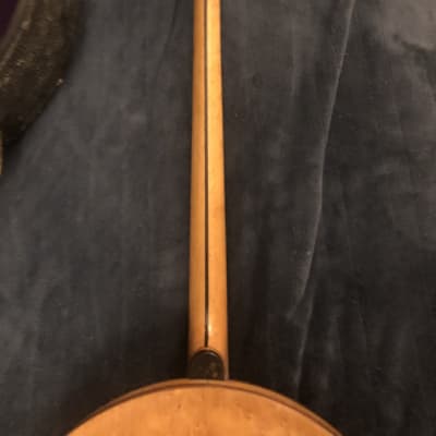 Slingerland May Belle Queen 4 string tenor banjo 1920’s maple tan image 9