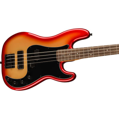 Squier Contemporary Active Precision Bass PH LRL Sunset Metallic - 4-String Electric Bass image 3