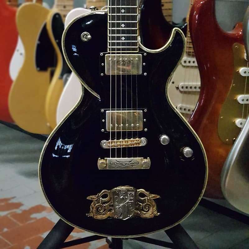 Dbz Bolero Banneret Les Paul Ebony | Reverb
