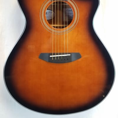 Breedlove Performer Concerto CE Bourbon Burst Acoustic Electric Guitar, All Solid Wood, Factory 2nd image 1