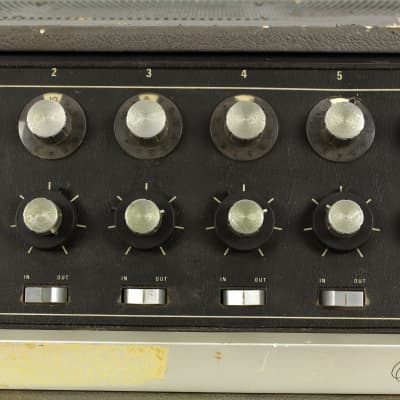 Vintage Shure Vocal Master VA 300-C Control Console PA Head Mic Mixer PROJECT! image 3