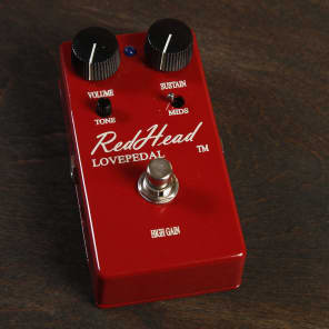 ギター LOVEPEDAL Red Head Fuzz Lovepedal Redhead - YouTube