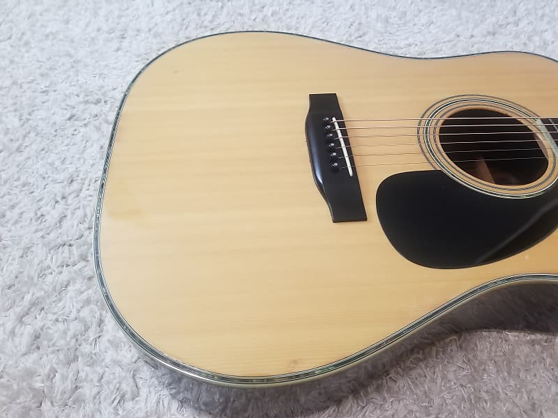 【10465】 Morris FT W-50 Morris W-50 Acoustic Guitar MIJ 1978 Natural Japan Vintage w
