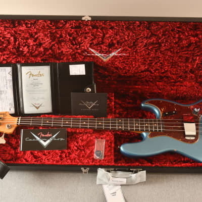 1968 Fender Jazz Bass Vintage Custom Color Lake Placid Blue w