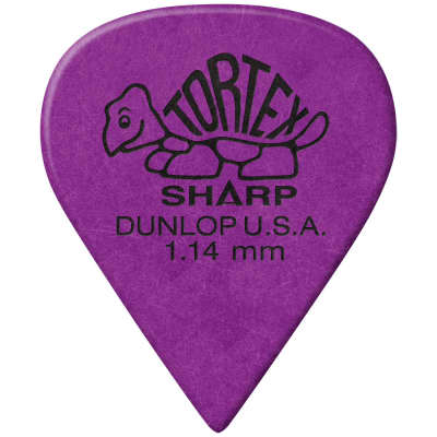 Dunlop Tortex Sharp Pick 12-Pack, 412P - 1.14 image 2