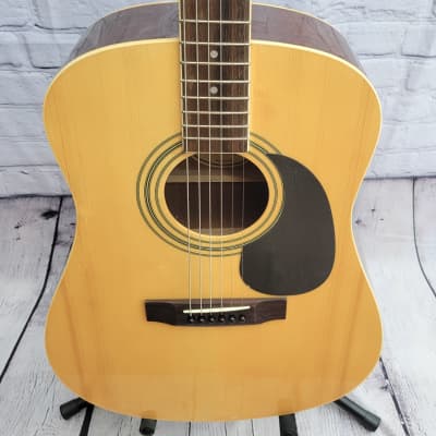 Samick LW028-GSA Dread Solid Spruce Acoustic Guitar w/ Hard Case - NOS image 4