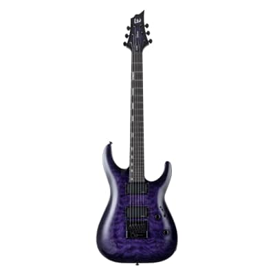ESP LTD H-1000 Evertune See Thru Purple Sunburst - Electric Guitar for sale