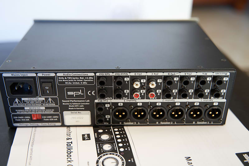 DTM・DAW SPL MTC Model2381 SPL MTC 2381 Monitor Controller desktop Unit Overview - YouTube
