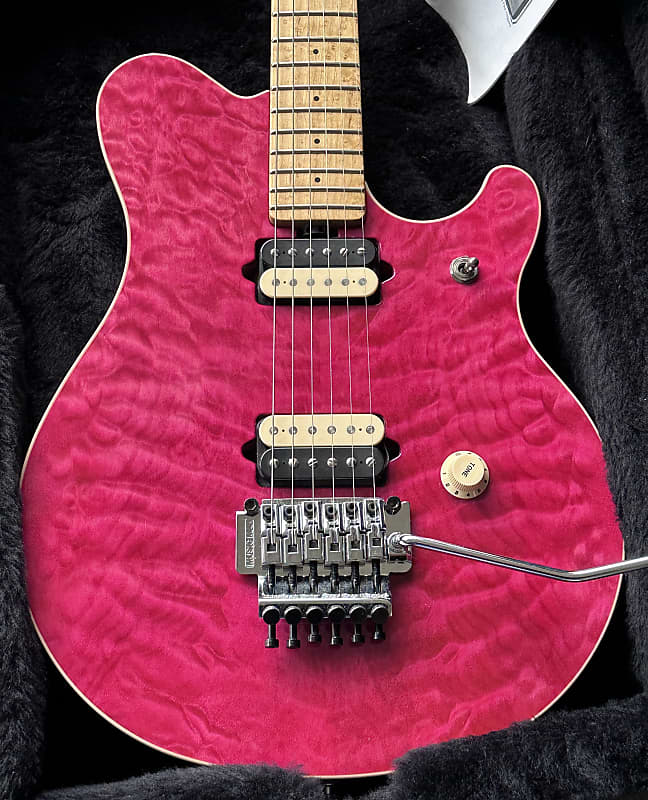 Musicman evh store pink