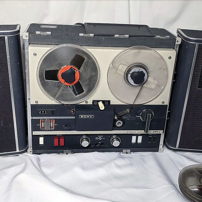 (真空管) SONY STEREO TAPE CORDER 500A Sony TC-500A 500A Model Vintage Tube Reel To Reel Stereo