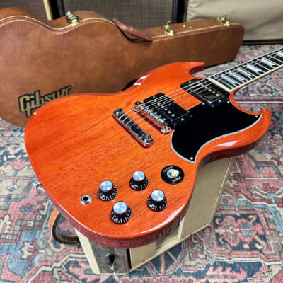 Gibson Les Paul ‘61 Reissue SG *6.87 lbs* Vintage Faded Cherry 2022 image 9