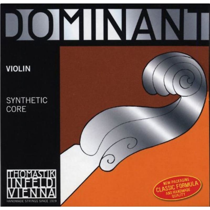 Thomastik-Infeld Dominant Violin String Set 135BMS Loop End, Full Set image 1