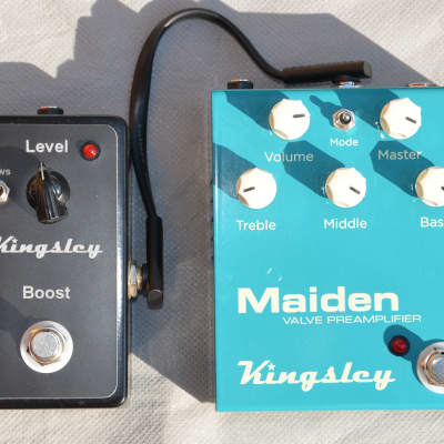 Kingsley Maiden Tube Dumble Preamplifier Mullard NOS equipped + EQ Lift Boost + TRS cable image 2