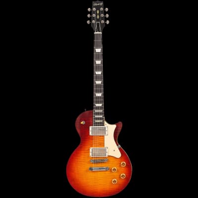 Heritage H150 Custom Core Flame Top Artisan Aged Dark Cherry Sunburst Electric Guitar for sale