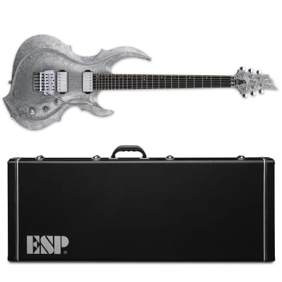 ESP FRX Liquid Metal Silver Electric Guitar + Hard Case MIJ for sale