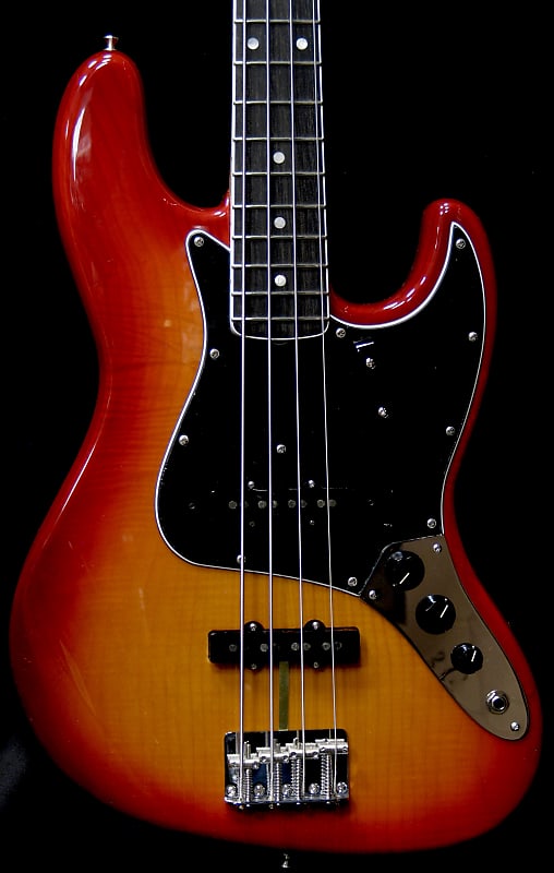 Fender Rarities Flame Ash Jazz Bass image 1