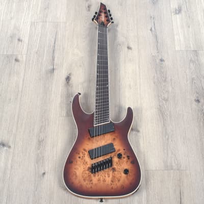 Jackson Concept Series Soloist SLAT7P HT MS Satin Bourbon Burst【B