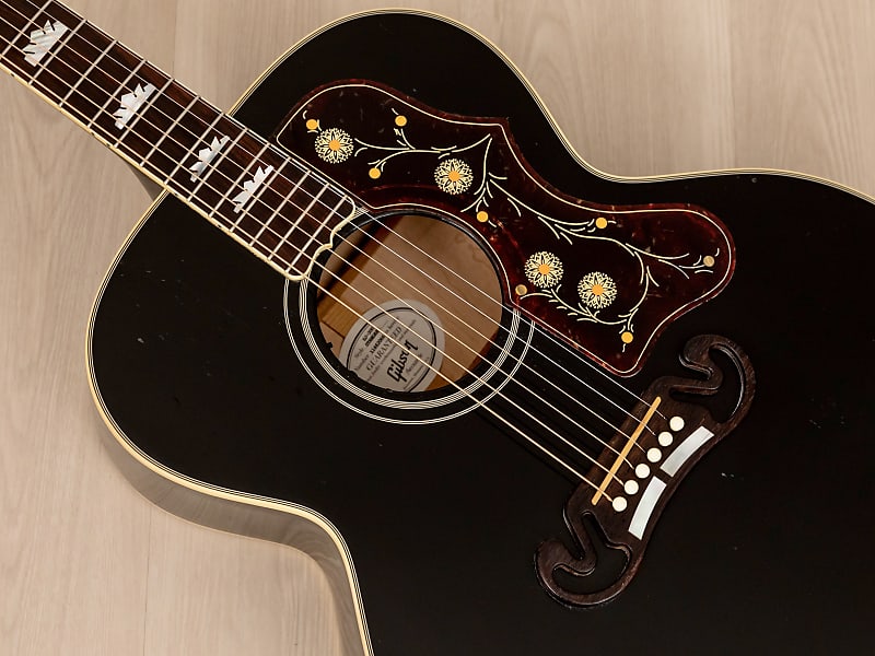 Gibson J-200 Standard Natural Fishman Ellipse Aura Pickup EQ