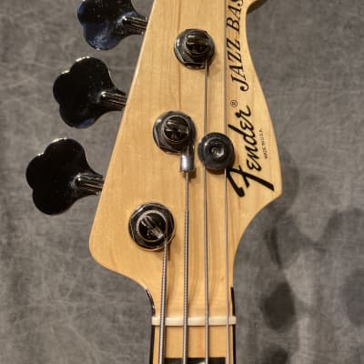 Fender American Deluxe Jazz Bass 2014 - White Blonde image 3