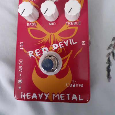 Caline CP-30 Red Devil Heavy Metal Distortion 2010s - Red for sale