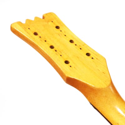 1966 Mosrite The Ventures Model Mark V Vintage Electric Guitar Neck – Rare Original ’66 MK V German Carve Ventures II Part Made in Bakersfield CA (B802) image 14