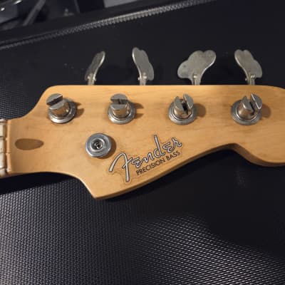 Vintage Fender Precision Bass Maple Neck Stamped by J. Torres w